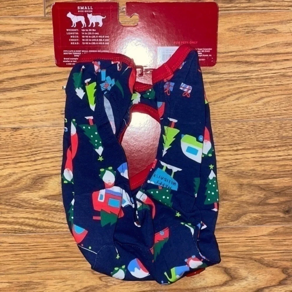 Wondershop Holiday Gnome Print Pet Pajamas Matching Family Christmas Sleep Shirt